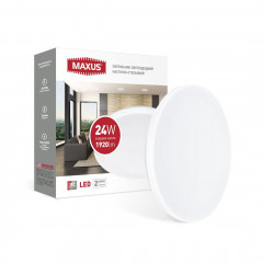 MAXUS Світильник світлодіодний 1-MCL-2441-01-C 24W 4100K коло